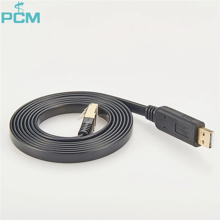 USB-A to RJ45 rollover cable