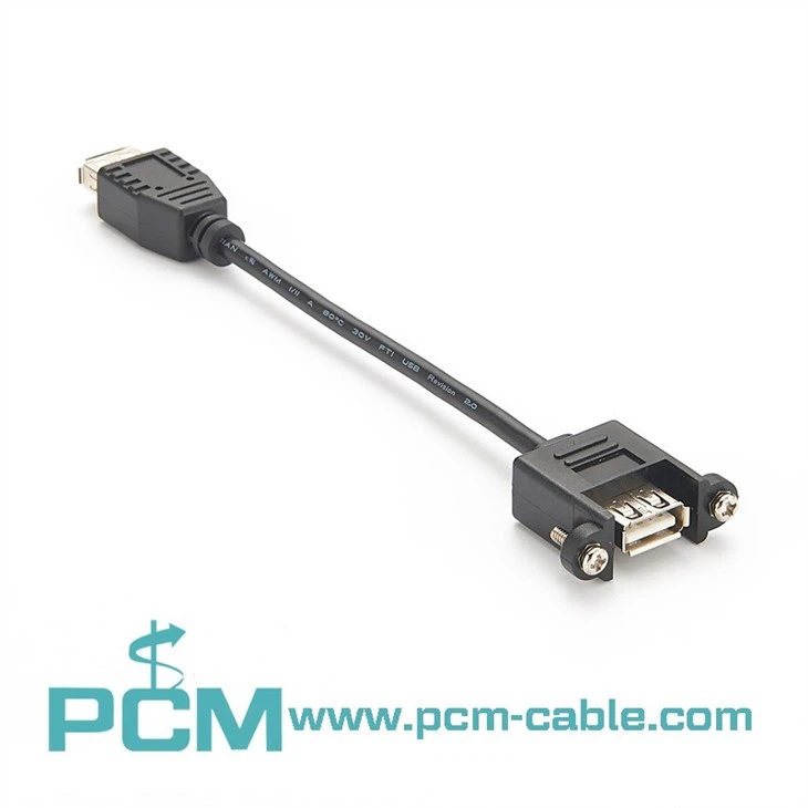Panel Mount USB Cable