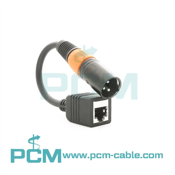 डिजिटल ऑडियो एडाप्टर XLR से RJ45