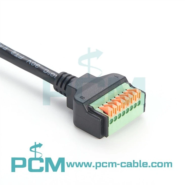 RJ45 Feedthrough Connectors in XLR Shell