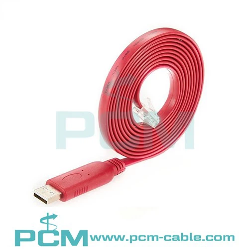 RJ45 और USB के साथ कंसोल केबल