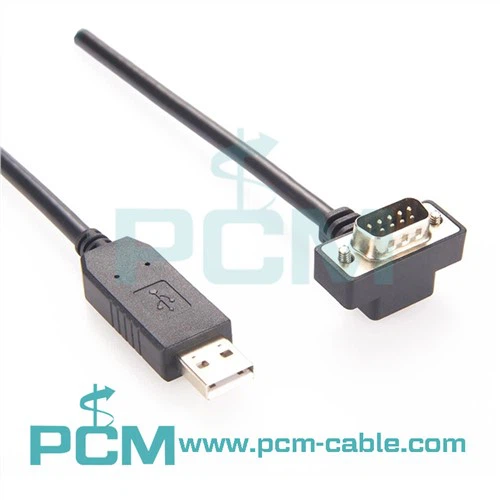 DB9 मेल RS232 से USB कन्वर्टर