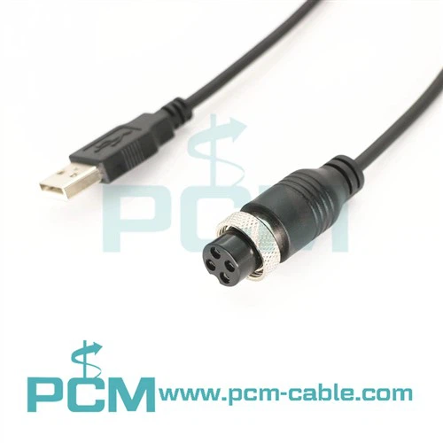 USB विमानन GX12 GX16 डीसी केबल के लिए