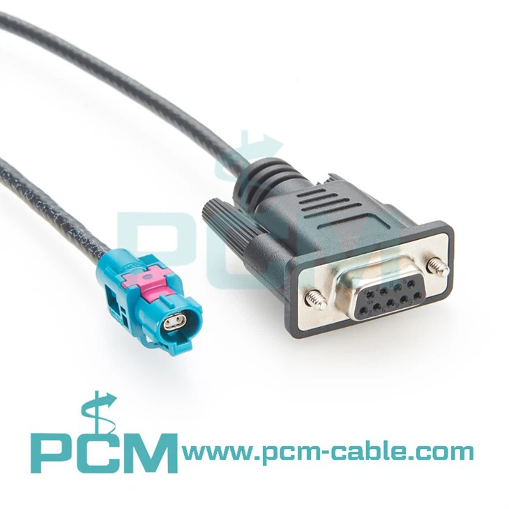Durable H-MTD to DB9 automotive cable assemblies– Optimized for Signal Integrity and Stability