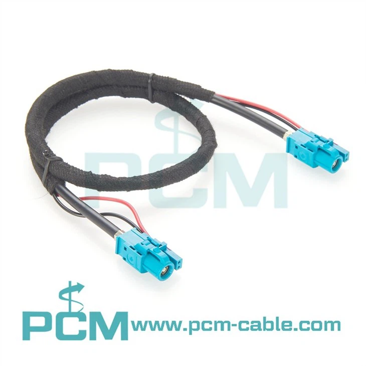 HSD Cable Fakra Female to Female Automotive HSD 4+2 Pin Cable for Telematics and Video Data Transmission