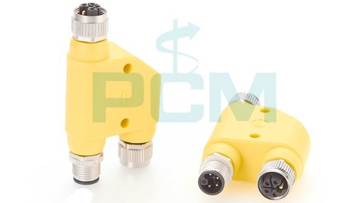 M12 L-Code Connector 16A 63V h-Splitter M12 L-Code Connector 16A 63V h-Splitter