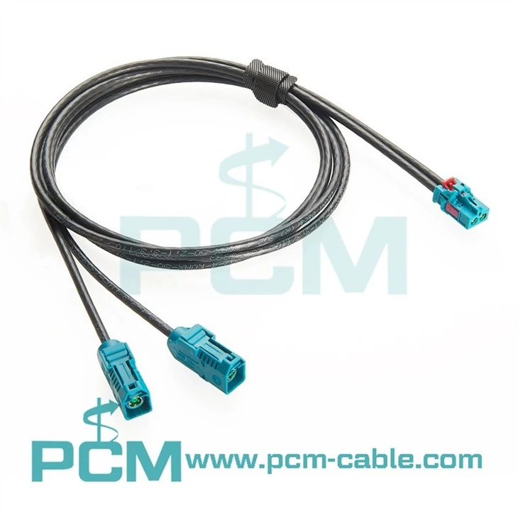 High-Frequency TE MATE-AX to Fakra Cable  ADAS & Camera Systems