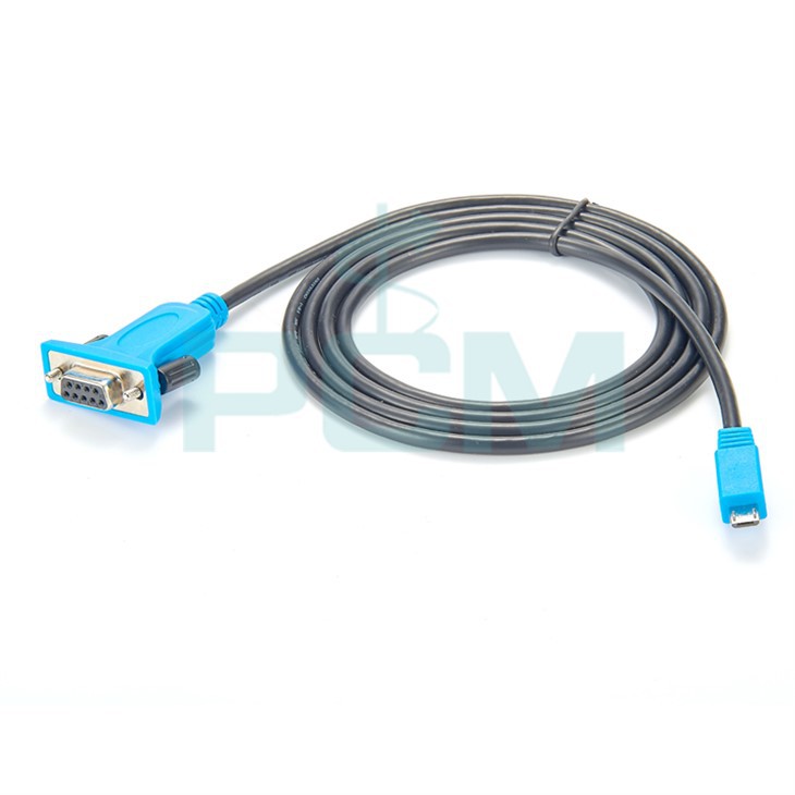 माइक्रो USB से RS232 DB9 सीरियल एडाप्टर केबल DB9 महिला सीरियल कनवर्टर